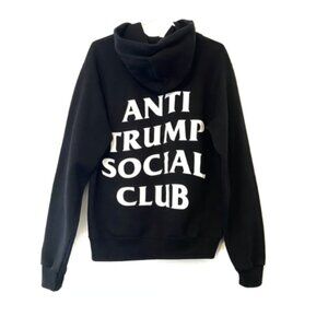Black Hoodie Anti Trump Social Club Size Small